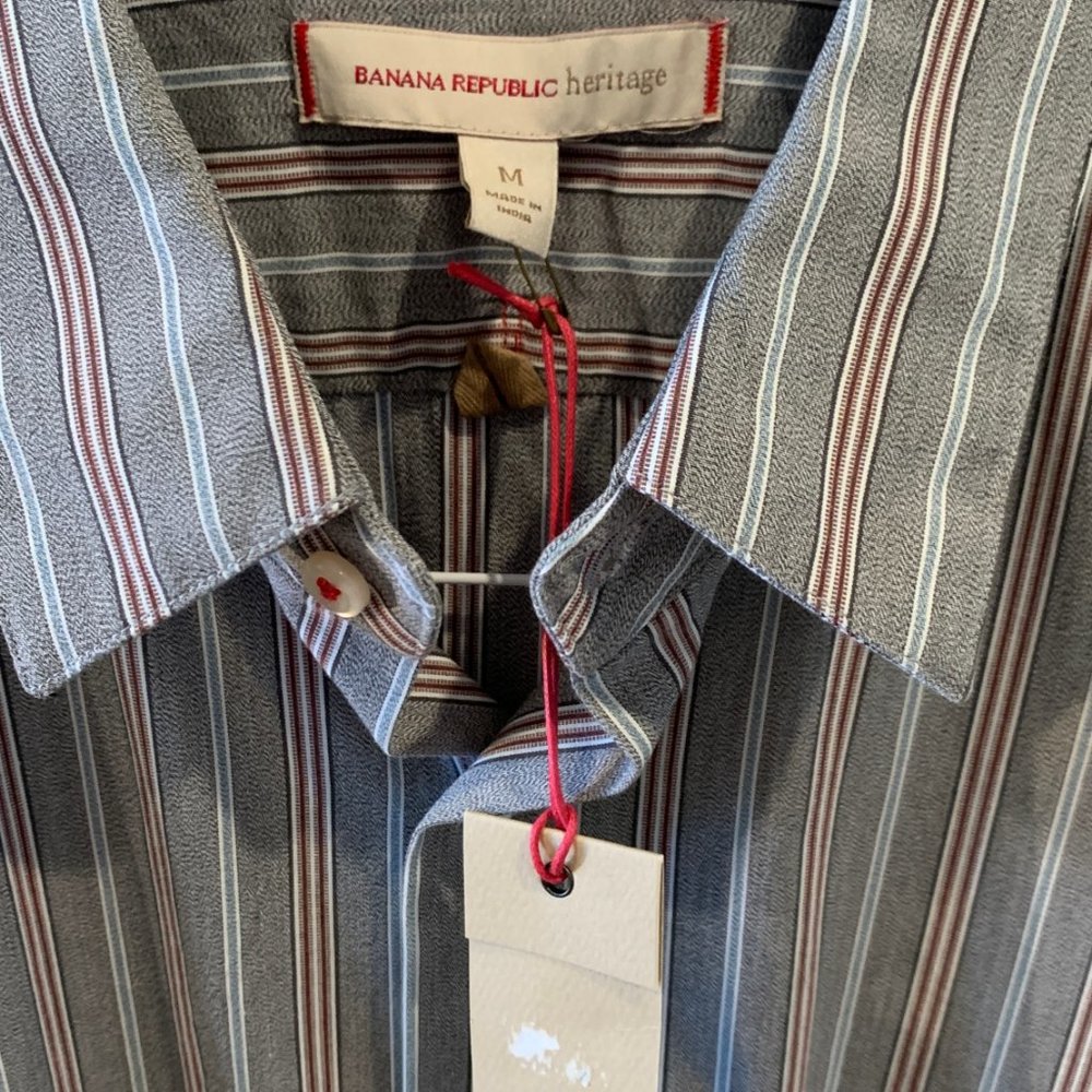 Brand New Banana Republic Heritage Stripe Shirt